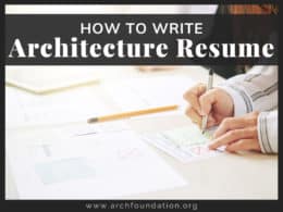 How To Write Architecture Resume