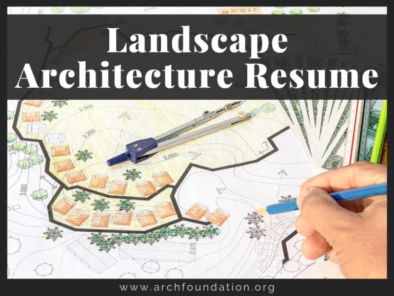 Landscape Architecture Resume
