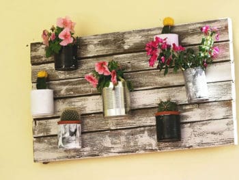 Table Flowers on the Wall