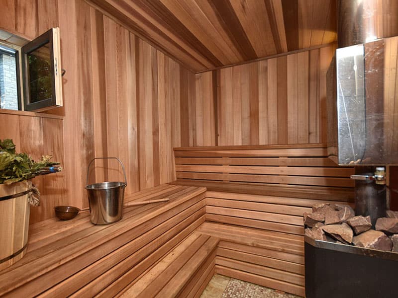Basement Sauna