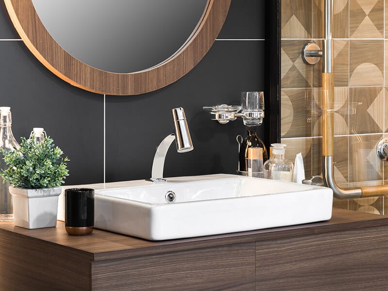 Bathroom Interior With Sink