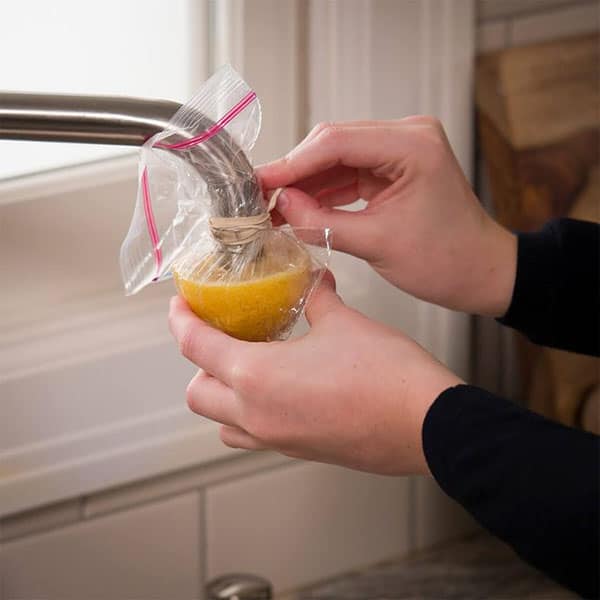 Clean Spout A Lemon