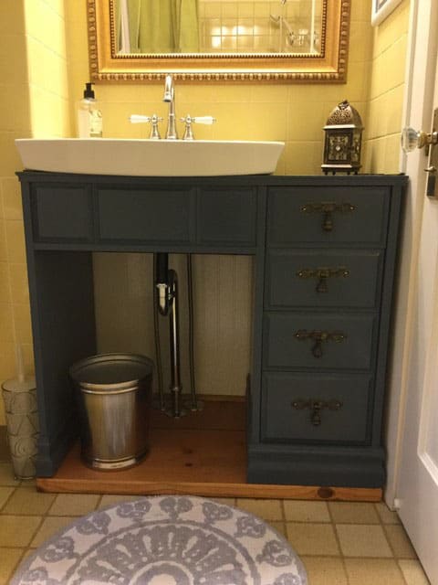 Desk Turn Bathroom Vanity