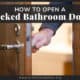 Open Locked Bathroom Door