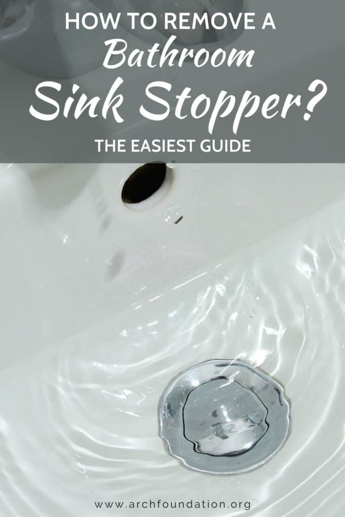 Remove a Bathroom Sink Stopper