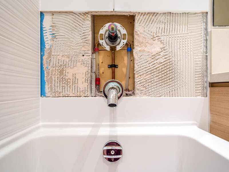 Broken Shower
