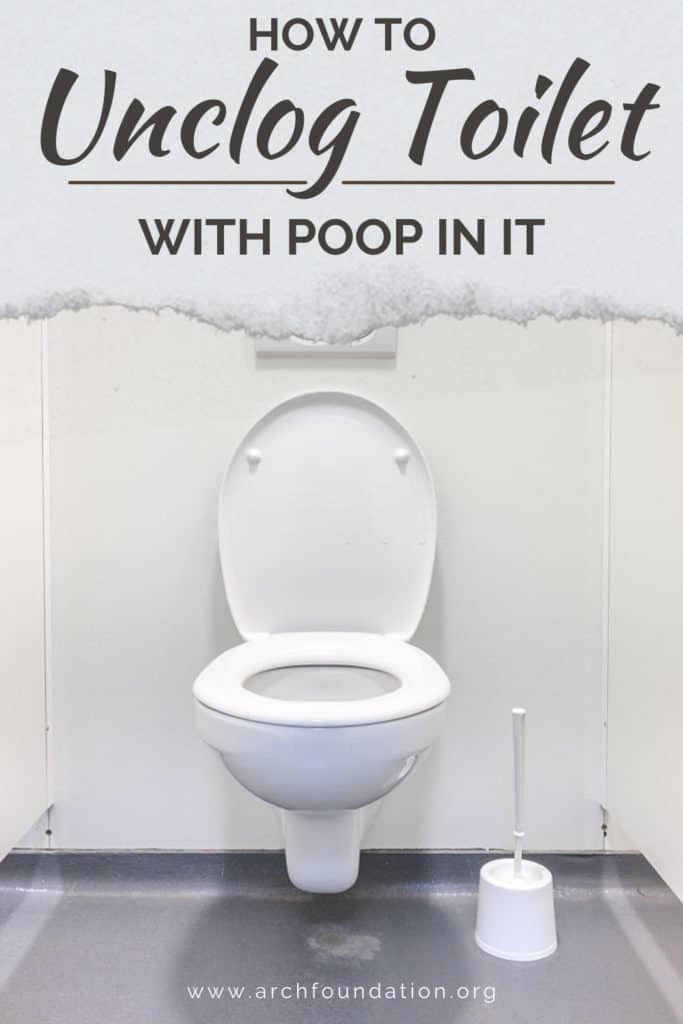 How to Unclog Toilet with Poop