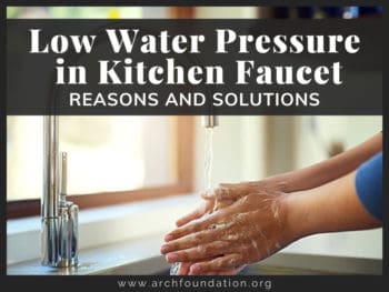 Low Water Pressure Kitchen Faucet