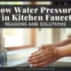 Low Water Pressure Kitchen Faucet