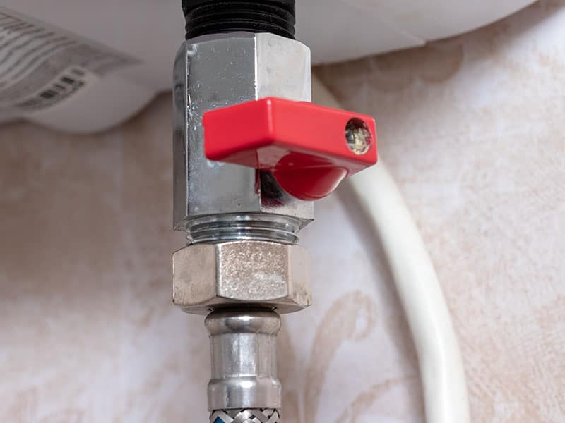 Open The Water Heater