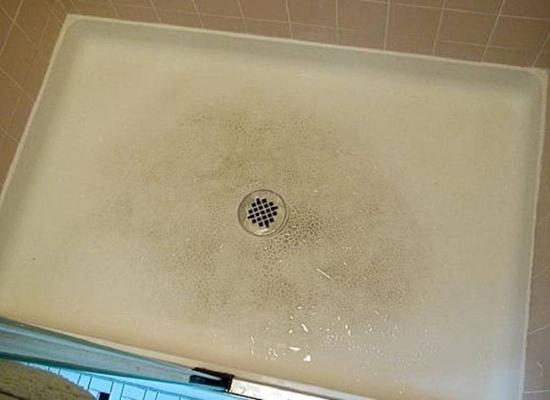 Shower Full Of Stains