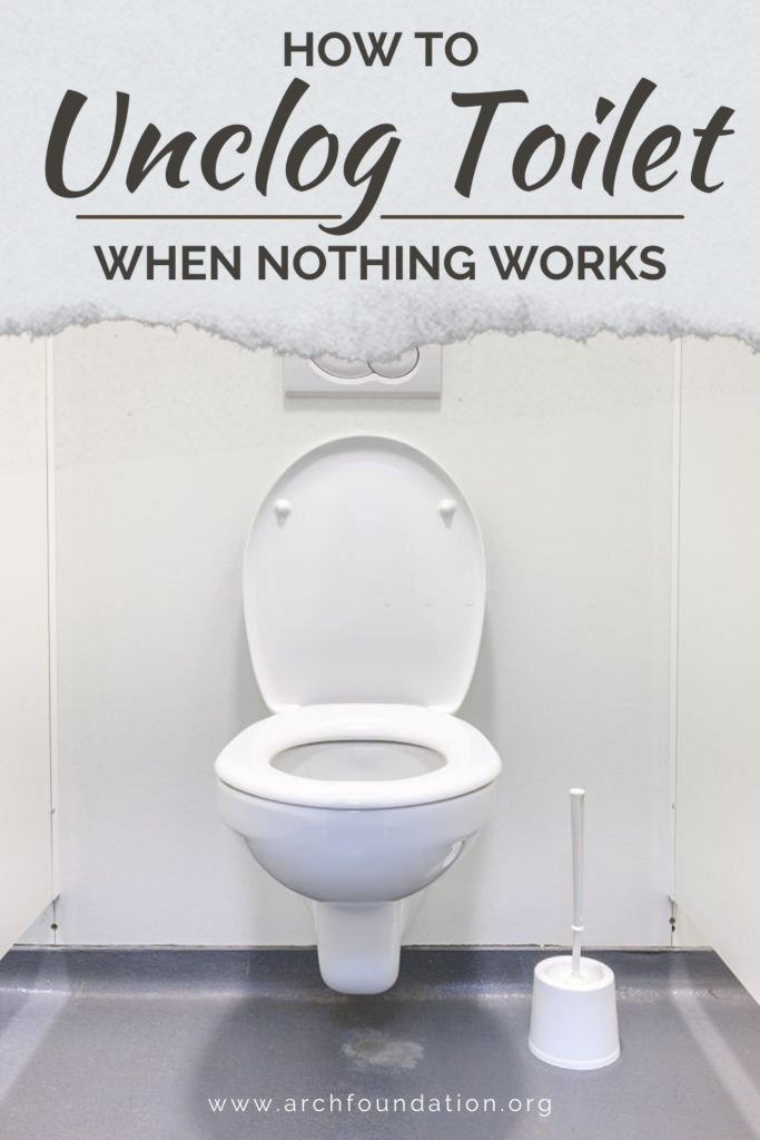 Unclog Toilet