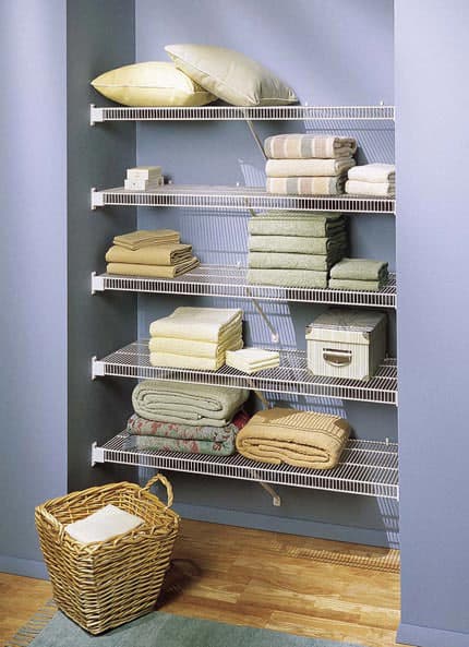 Another Alcove Wire Shelving Unit