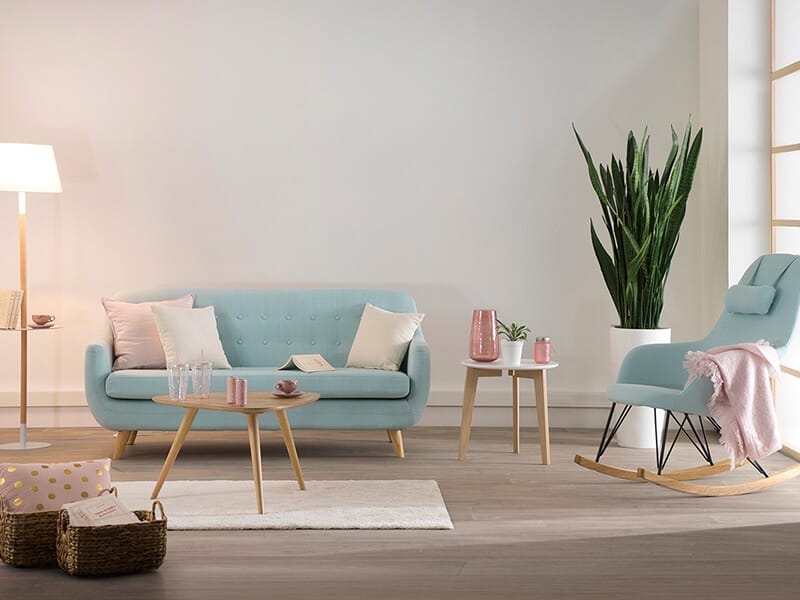 Blue And Pastel