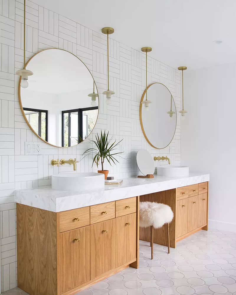 Mid Century Modern Bathroom Vanity