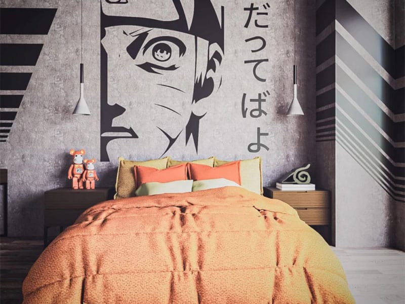 Naruto Theme Bedroom