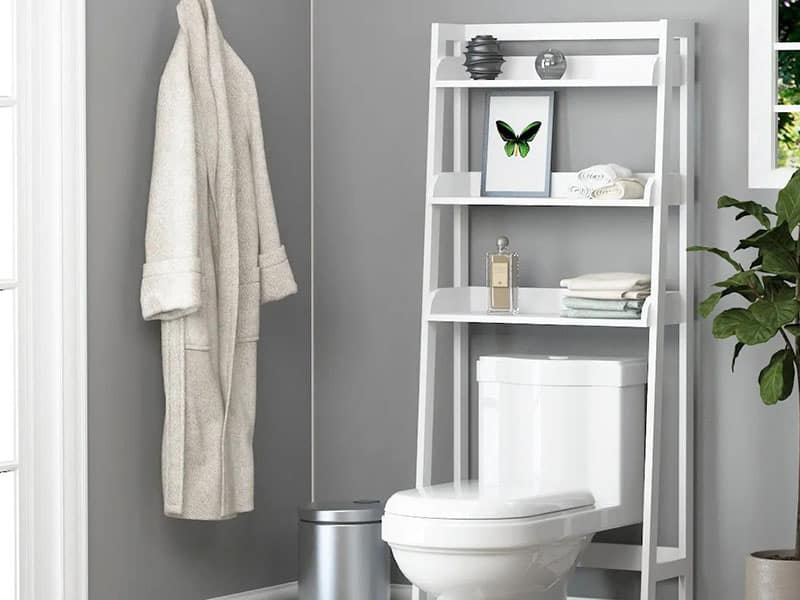 Over The Toilet Storage