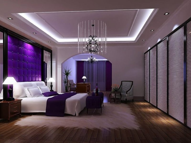 Purple Bedroom