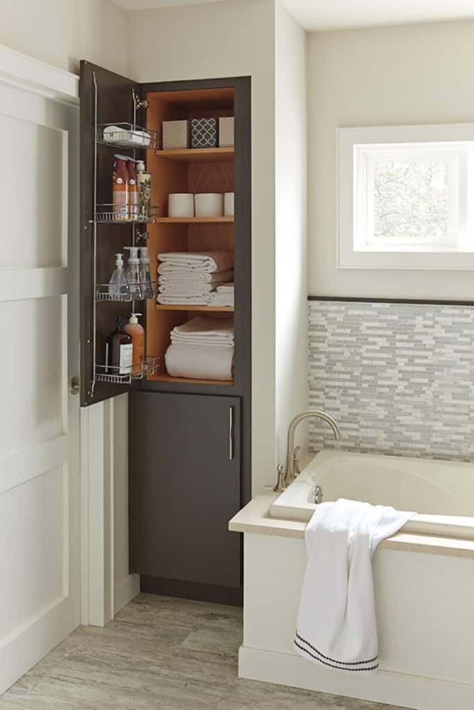 Recessed Bathroom Closet