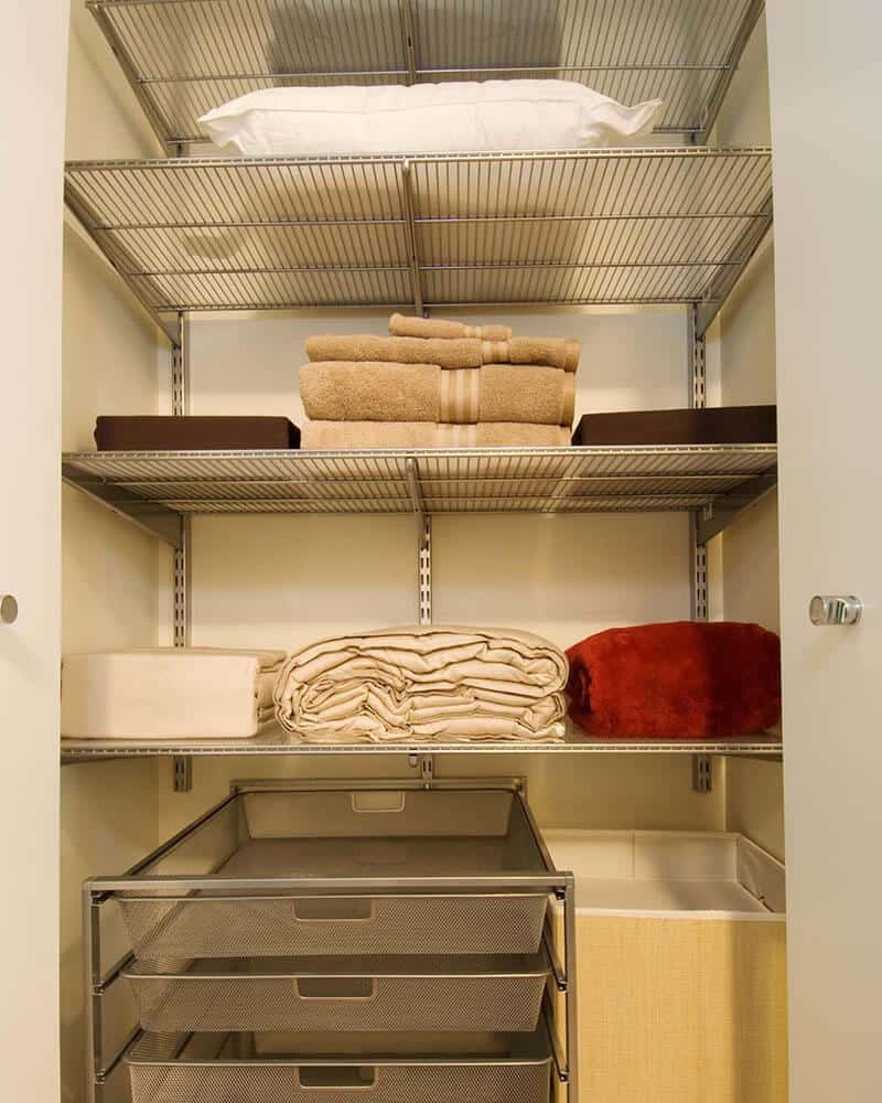 Steel Wire Shelf Linen Closet