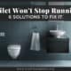 Toilet Wont Stop Running