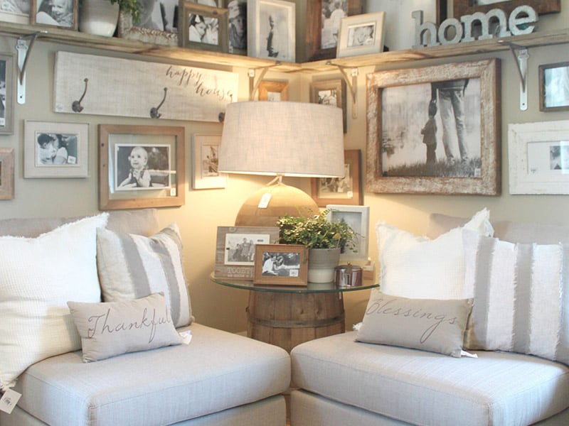 A Corner Filled With Photos