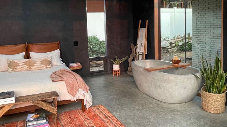 A Freestanding Tub 