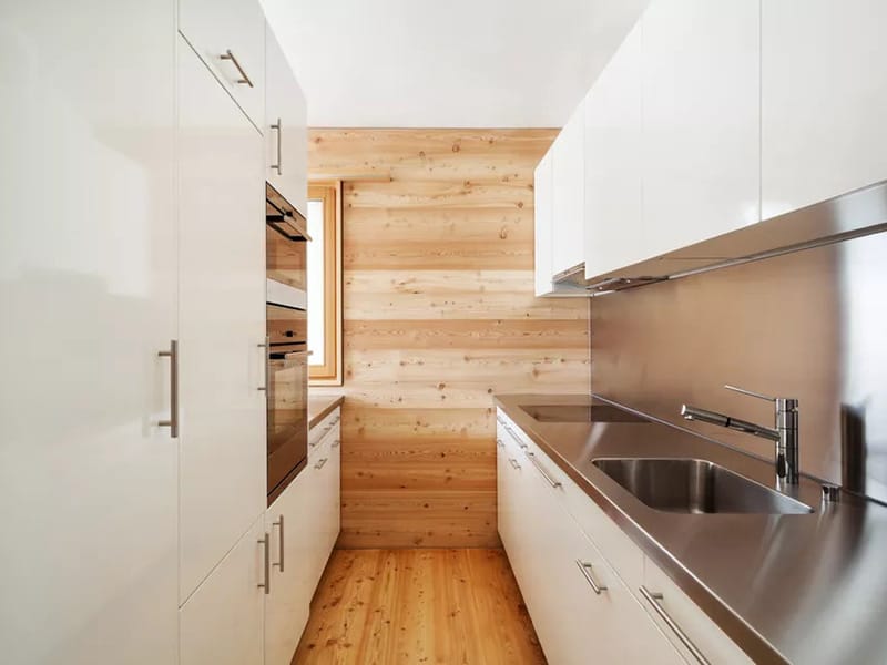 A Galley Kitchen