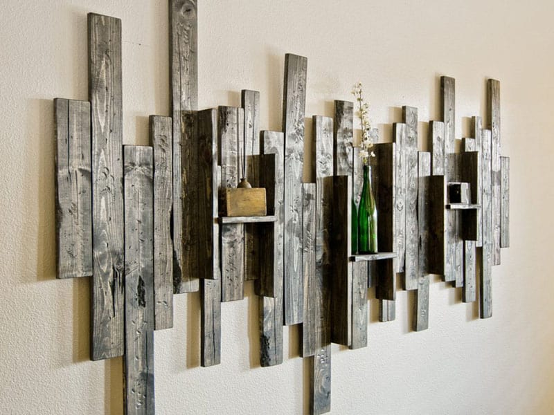 Abstract Wooden Wall Art 
