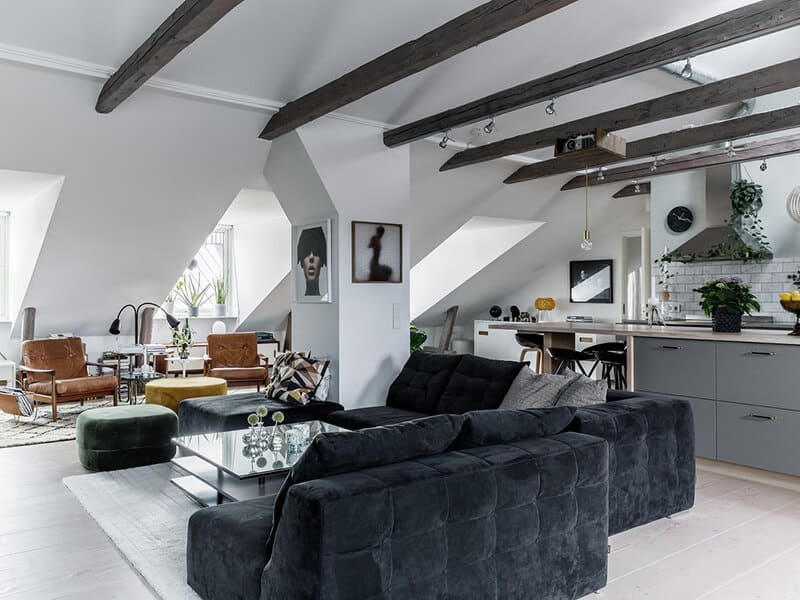 Attic Living Room