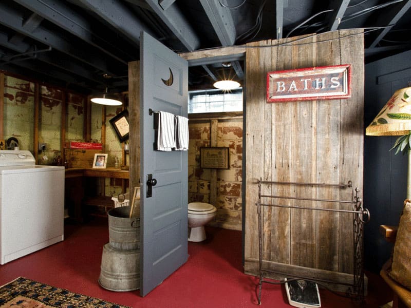 Bathroom And Laundry Room