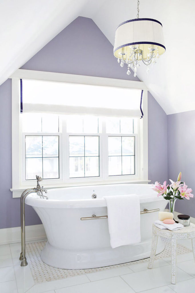 Bathroom Colors Purple