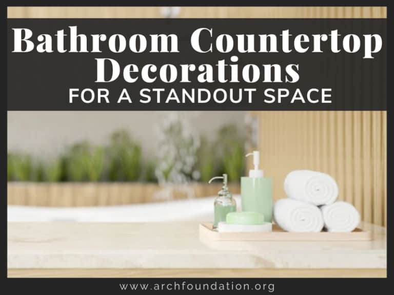 Bathroom Countertop Decorations