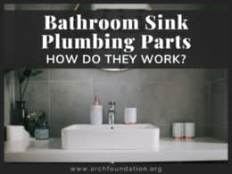 Bathroom Sink Plumbing Parts