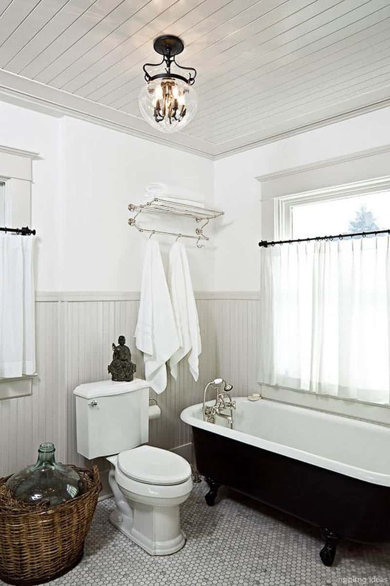 Beadboard Ceiling With Drywall