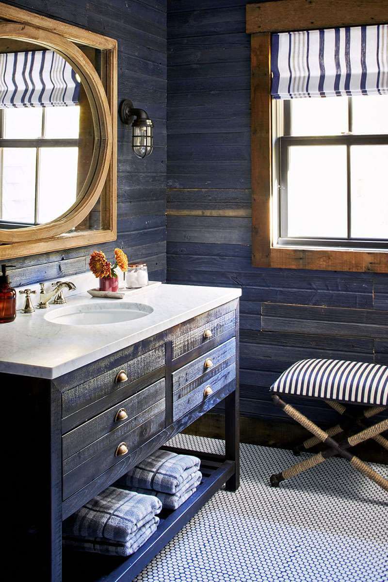 Blue Ribbon Bathroom