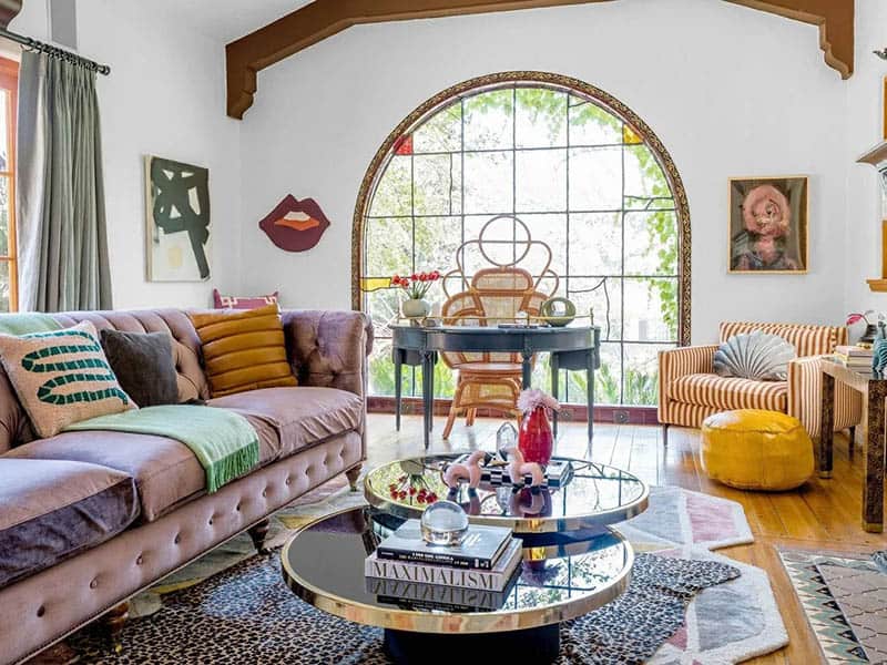 Bohemian Eclectic Room