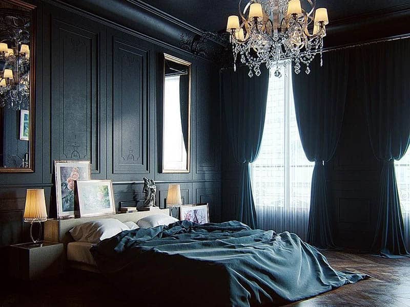 Boy Gothic Bedroom