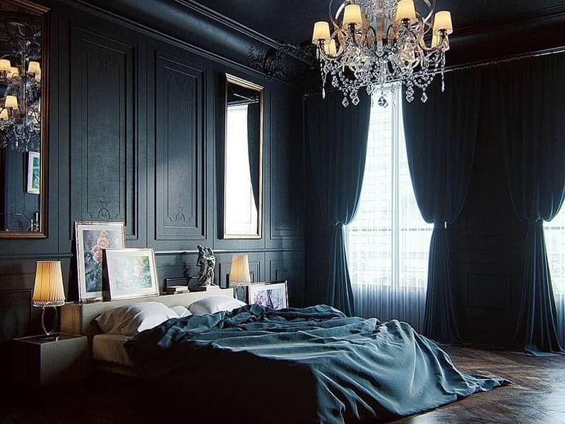 Boy Gothic Bedroom