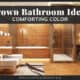 Brown Bathroom Ideas