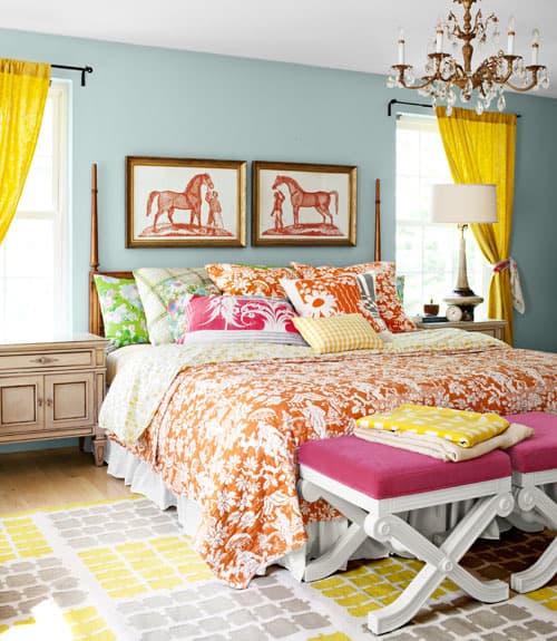 Cheerful Color Bedroom