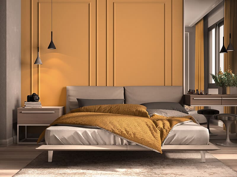 Classic Bedroom Orange