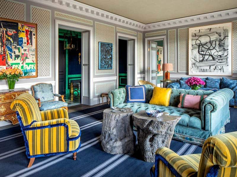 Colorful Bohemian Parlor