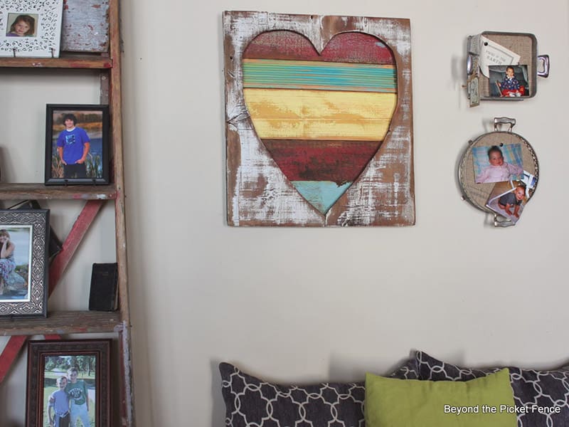 Colorful Heart Wall Art 