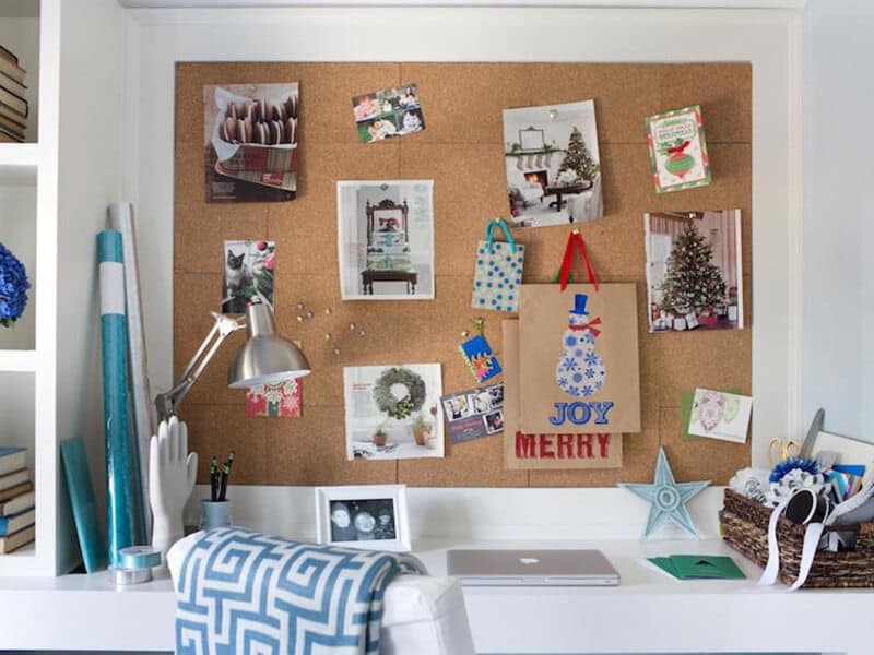 Corkboard Wall