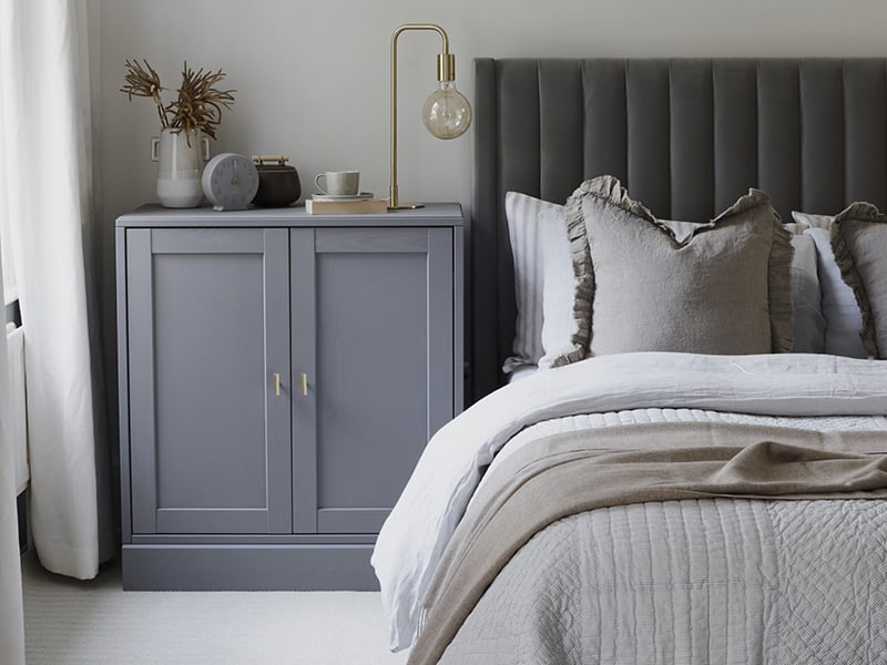 Cream And Slate Gray