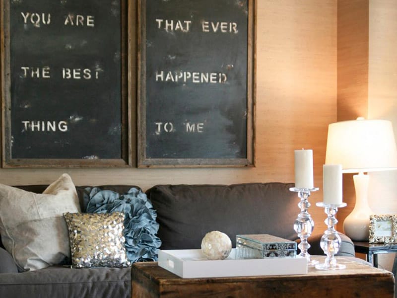 Customize Painted Chalkboard Quotes