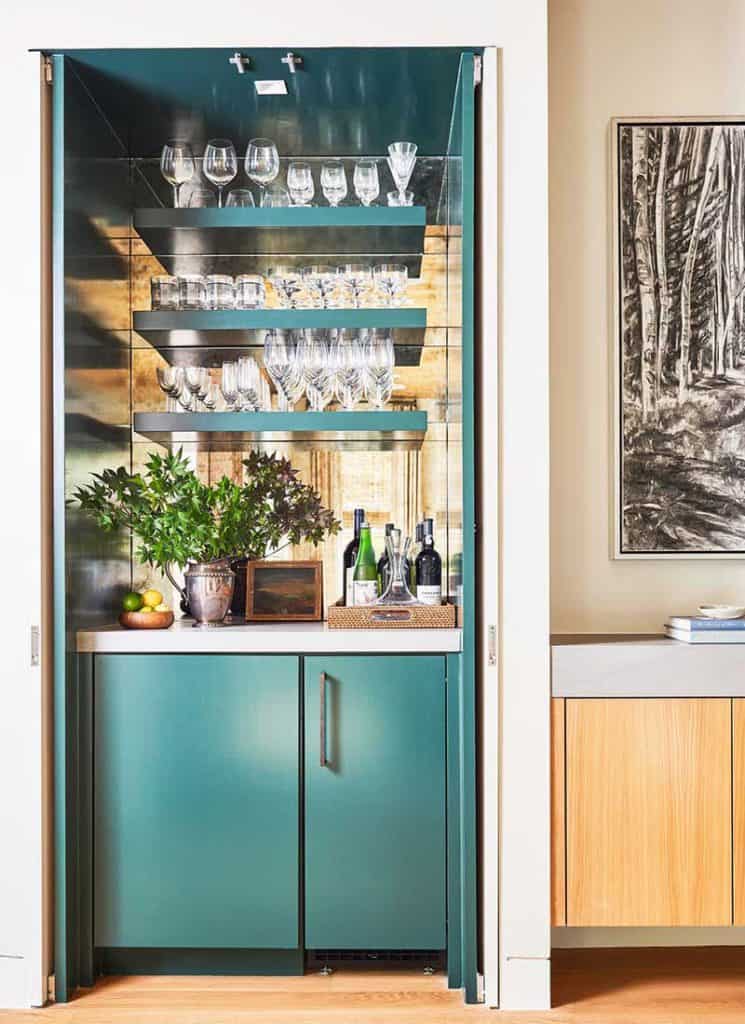 Design A Bar In Your Closet
