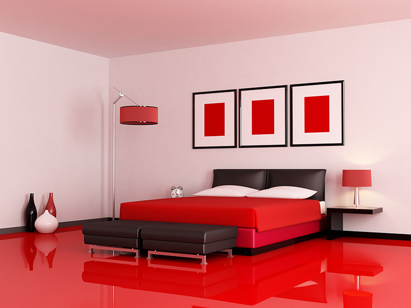 Designing Your Bedroom In Red