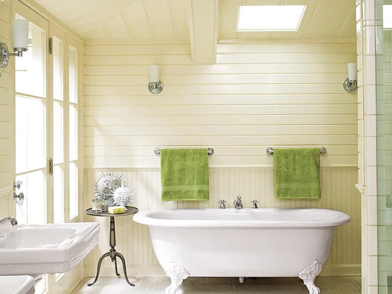 DIY Beige Ceiling